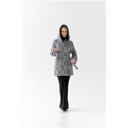 Пальто женское демисезонное 25450 (grey)