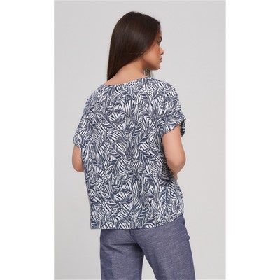 Блузка F212-1131-1 blue