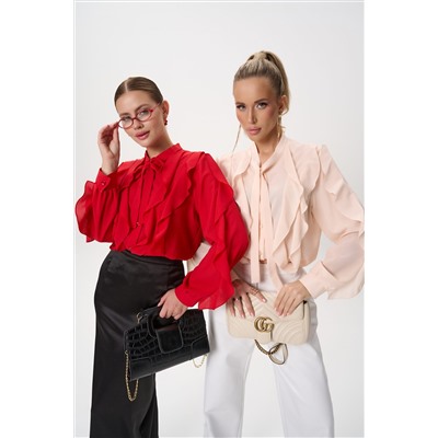 Рубашка Кристл (персиковый)