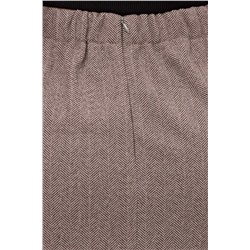 Юбка-карандаш из утеплённого трикотажа Агнес №1