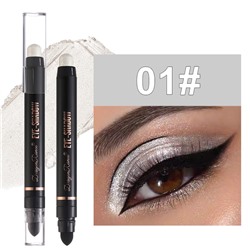 Тени-карандаш для век с аппликатором Dragon Ranee, металлик Цвет 01