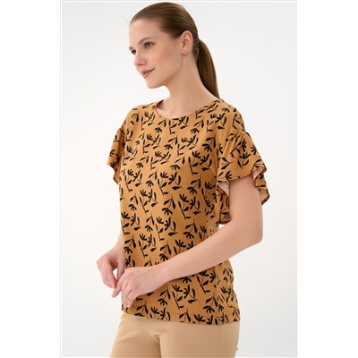 Блузка Кимоно (карамель)