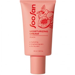 SOOSAN Увлажняющий крем для лица с экстрактом персика 50 мл