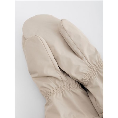 Варежки женские бежевый