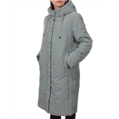 1120 GRAY Пальто зимнее облегченное женское (холлофайбер 150 гр.)