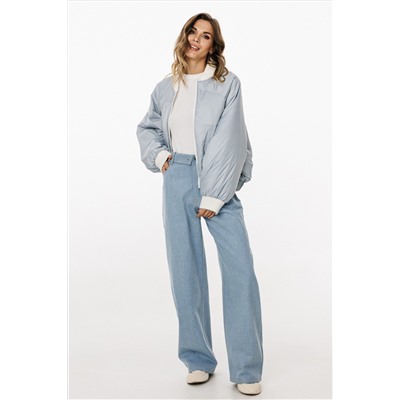 Куртка EOLA 3034 молочный/голубой