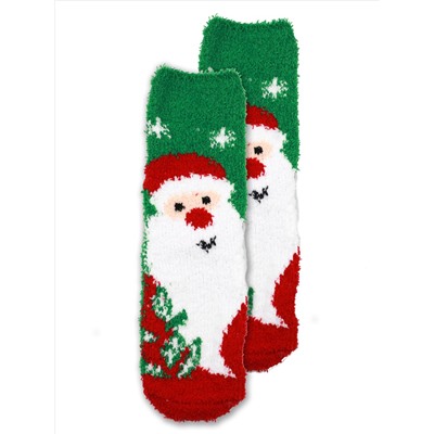 Носки НГ махровые р.35-40 "Christmas" Санта