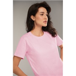 Женская базовая хлопковая футболка Happyfox