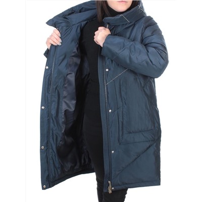 9915 AQUAMARINE Пальто женское зимнее JEARLIDER (200 гр. холлофайбера)