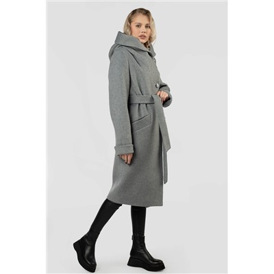 01-12061 Пальто женское демисезонное (пояс)