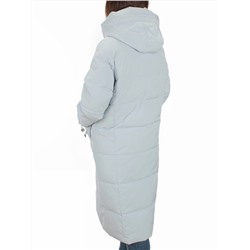 H303 BLUE Пальто зимнее женское (200 гр. холлофайбер)