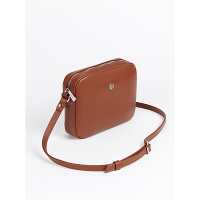 Женская кожаная сумка Richet 3117LN 662 Рыжий