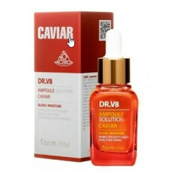 Сыворотка для лица с экстрактом икры Farm Stay DR.V8 Ampoule Solution Caviar
