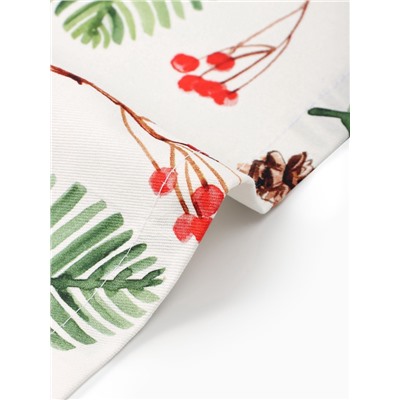 Набор салфеток сервировочных «Этель», 40×40 см - 4 шт., с декоративными кольцами, 100% хлопок, саржа 190 г/м²