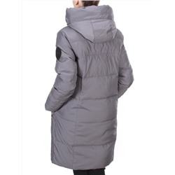 8966 GRAY  Пальто зимнее женское CLOUD LAG CAT (200 гр. холлофайбер)