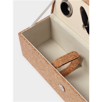 Набор для вина Magisto Cork, 4 предмета: штопор, пробка, аэратор, каплеулавливатель, с держателем для бутылки