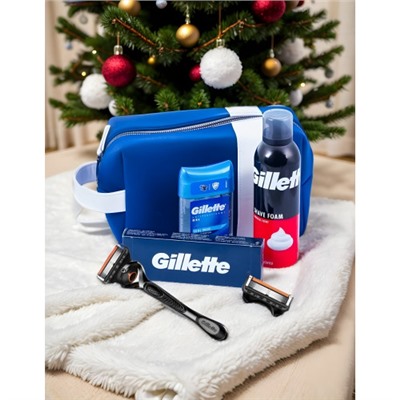 Набор FUSION Proglide(Станок+ 1 кассета+пена Gillette+дез.гель Gillette)