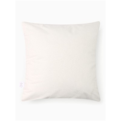 Наволочка декоративная новогодняя «Этель. Лошадь в венке», 40×40 см, велюр