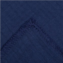 Пелёнка муслиновая Крошка Я "Blue", 130х100см, 100% хлопок