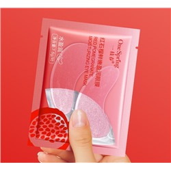 Гидрогелевые патчи под глаза с экстрактом граната OneSpring Red Pomegranate Moisturizing Eye Mask, 1 пара.