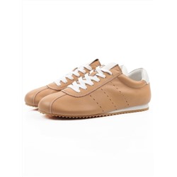 03-908396-5 DK. BEIGE Кеды женские (натуральная кожа)