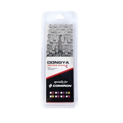 Велосипедная цепь DONGYA CHAIN 8 speed S8 1/2"x3/32"116L ГОСТ 30442-97 ISO 9633/уп 50/