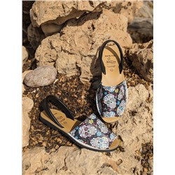 Avarca menorquina · 412AVZ+PELLE · 2703 (350) Negro АКЦИЯ