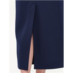 Юбка синяя миди