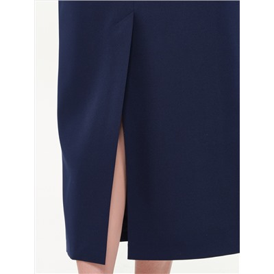 Юбка синяя миди