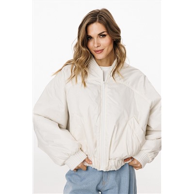 Куртка EOLA 3034 молочный/голубой