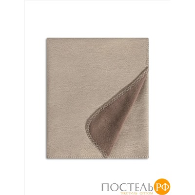 MEDSLEEP АЛЬБЕК коричн Плед 130x180, 1 пр., 60% хл., 40% акрил