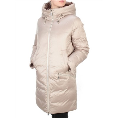 GWD21530P BEIGE Пальто зимнее  женское PURELIFE (200 гр. холлофайбер)