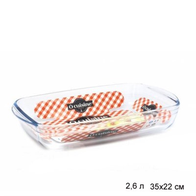 Блюдо 35х22 см O Cuisine / 248BC00/1046 /уп 6/ прямоугольное