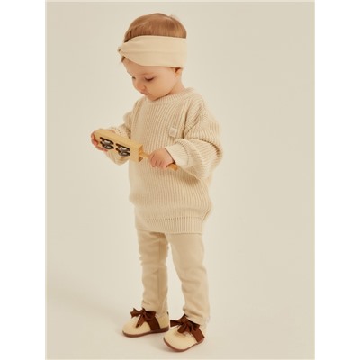 Легинсы SL HOME, рост 62-68 см, бежевые