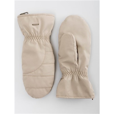 Варежки женские бежевый