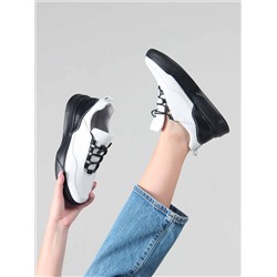 Кроссовки ED'ART 155.2104'bl. Белый черный