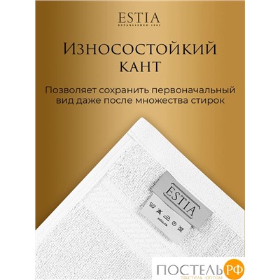 Estia МАРТОС бел Полотенце 50х80, 100% хлопок, 450 г/м2 R