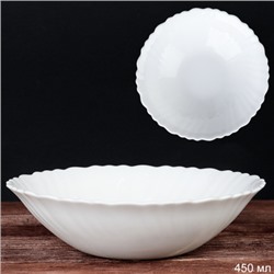 Салатник 450 мл 165 мм тарелка глубокая белая  / LHDW65/6 (WHITE) /уп 6/48/