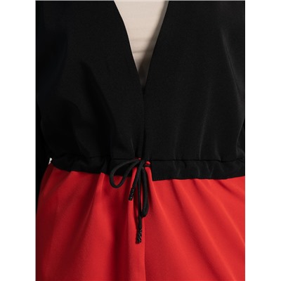 Жакет Мидней (черно-красный) Б15164-13М