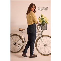 NiV NiV fashion 936 солнечно-жёлтый, Свитшот