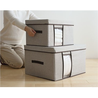 Складной кофр для хранения со съемной крышкой