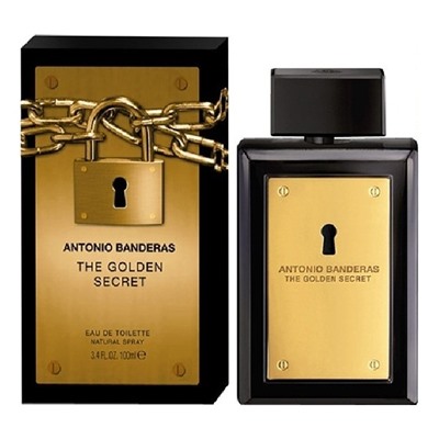 ANTONIO BANDERAS GOLDEN SECRET edt (m) 100ml