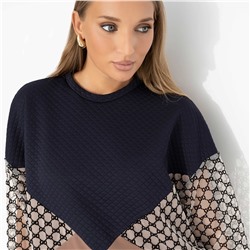 Свитшот комбинированный с сеткой, Любимый образ (магия)