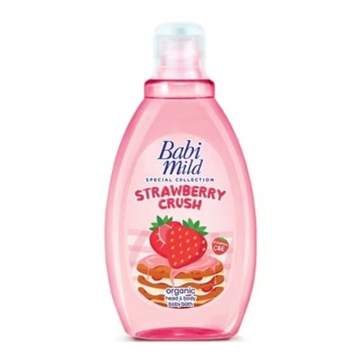 Гель для душа Babi Mild с ароматом клубники Strawberry Crush 180 мл