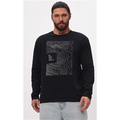 Лонгслив P521-1001-894 black