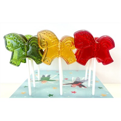 Леденец, ЛОШАДКА, карамель леденцовая, 23 г., ТМ Chokocat