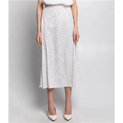 Юбка #ОКТ015002, белый,коричневый