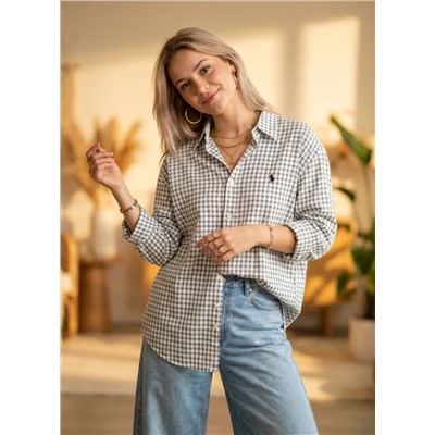 Рубашка OVER SIZE (хлопок)