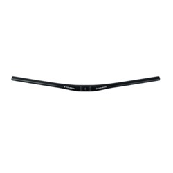 Руль алюминиевый COMIRON LH-510BT, баттированный,   чёрный, диам.: 31.8MM, W:660MM, RISE:9MM, BEND:6° /уп 50/