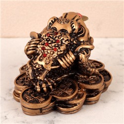 Фигурка Жаба денежная 6,5х4,5х5,5 см / GN491 /уп 260/